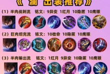 《通用万爆铭文出装攻略》（无坦情况下最高伤害输出、灵活适应不同英雄）